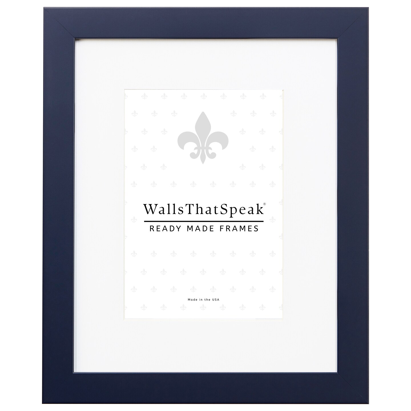 14x22 Matted Picture Frame, Confetti 0.875 Inch Wood Moulding, Wall Display Frame for Art, Posters, or Photos by wallsthatspeak
