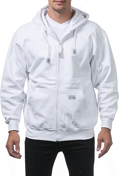 Men&#x27;s Heavyweight Full Zip Fleece Hoodie | RADYAN&#xAE;
