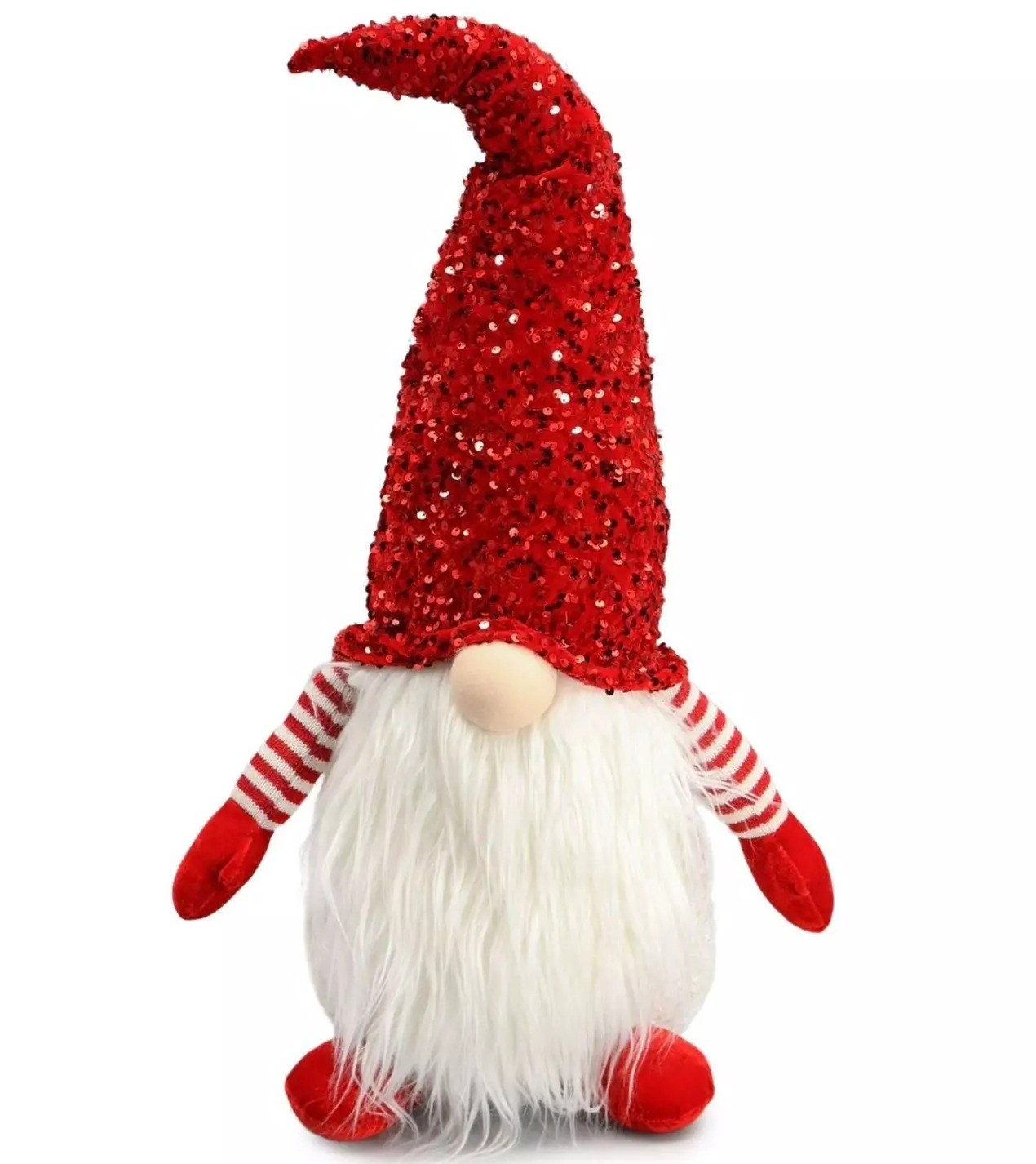 Large Red Christmas Gnome Holiday Gnome Decorative Figurine 29&#x22;