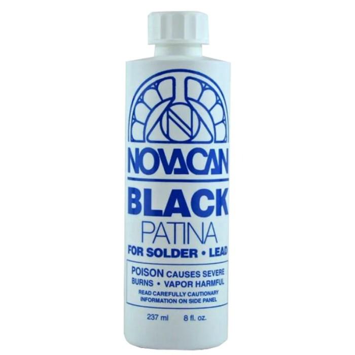 Novacan Black Patina for Lead and Solder - 8oz.