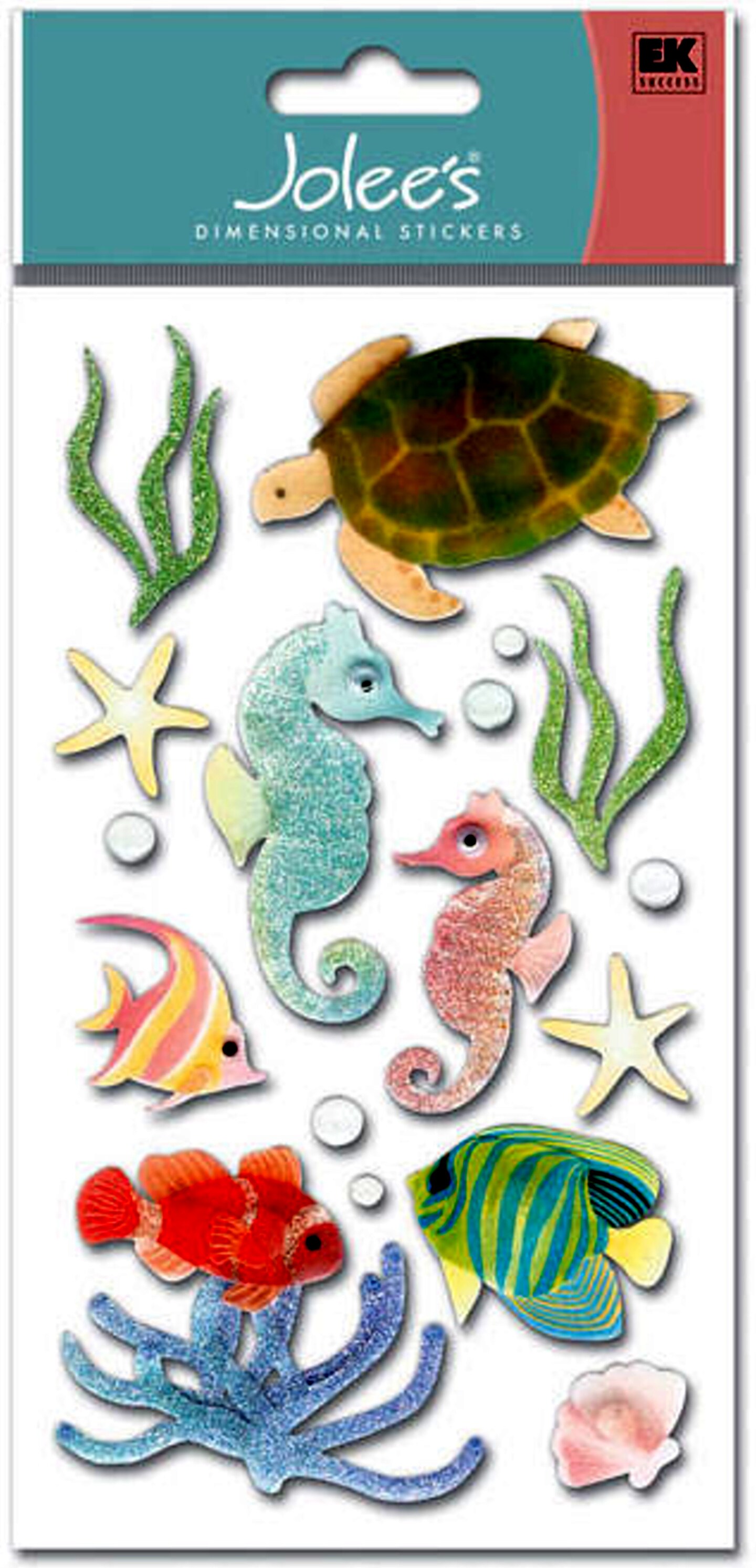 Jolee&#x27;s Boutique Sea Horses Dimensional Stickers