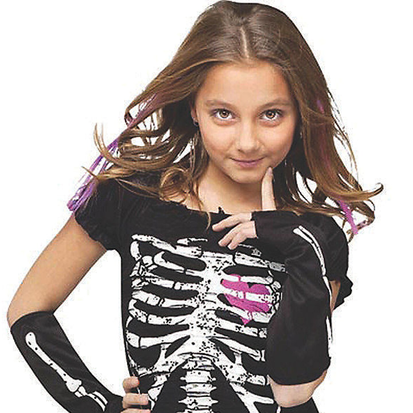 Girl&#x27;s Skeleton Costume