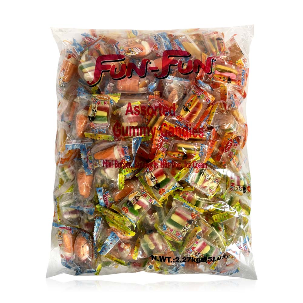 Fun Fun Assorted Gummy Meal Mix 5lb
