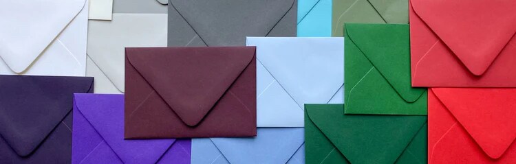 Colorplan 91 Lb. / 135 gsm / 8 pts Matte Premium Cardstock Paper Text A6 4 3/4&#x22; x 6 1/2&#x22; Euro Flap Envelopes Bulk Pack of 250