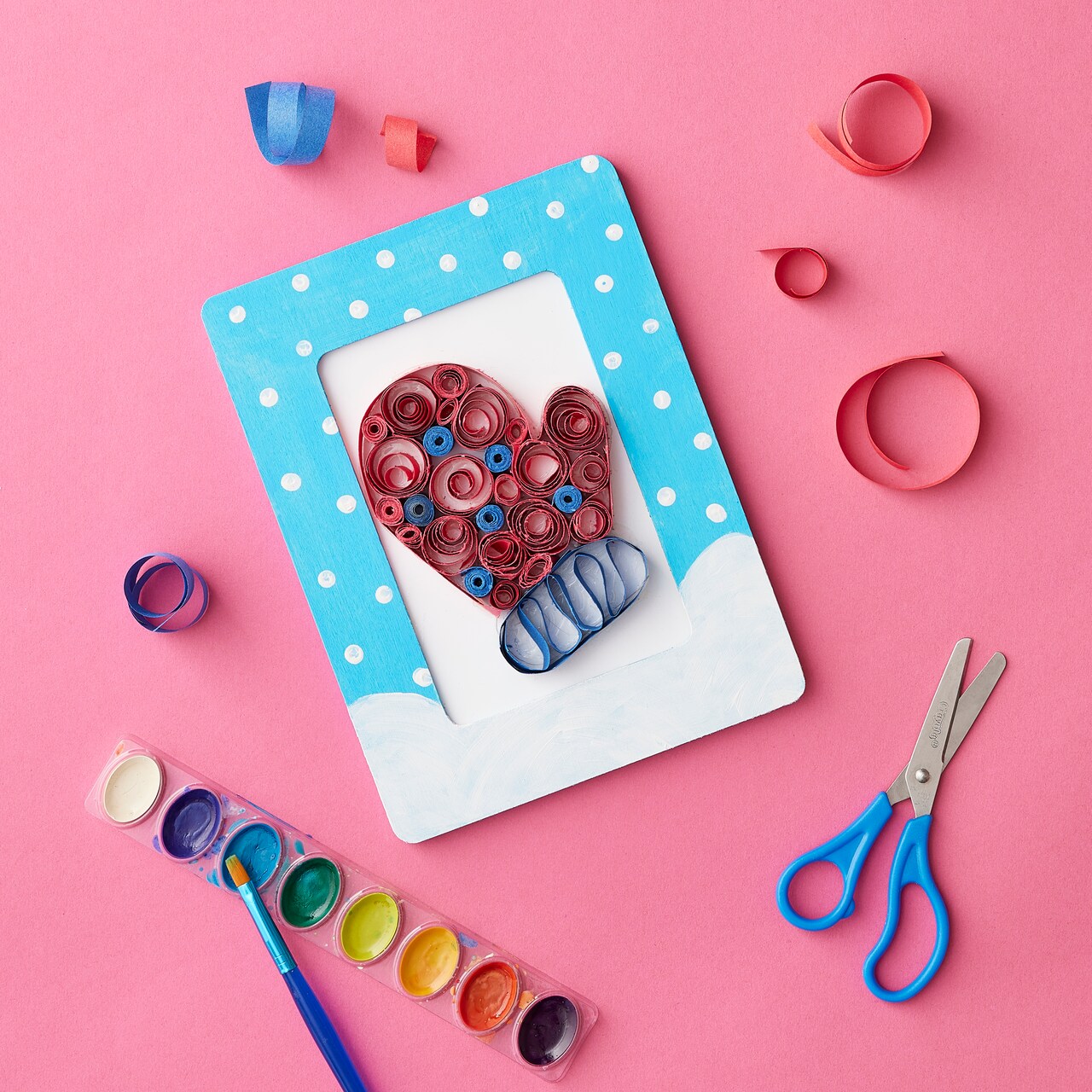 Winter Workshop: Quilled Mitten Frame