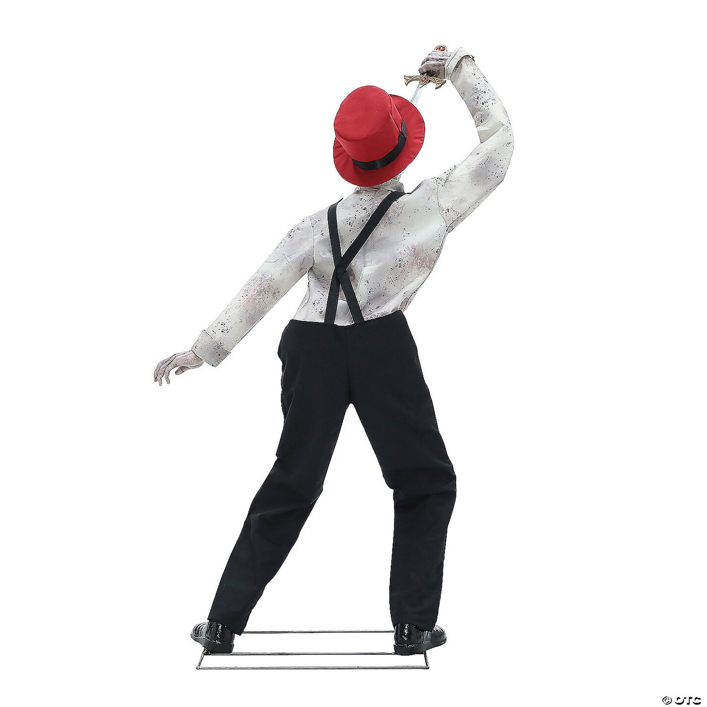 72&#x22; Sword Swallower Animated Halloween Prop