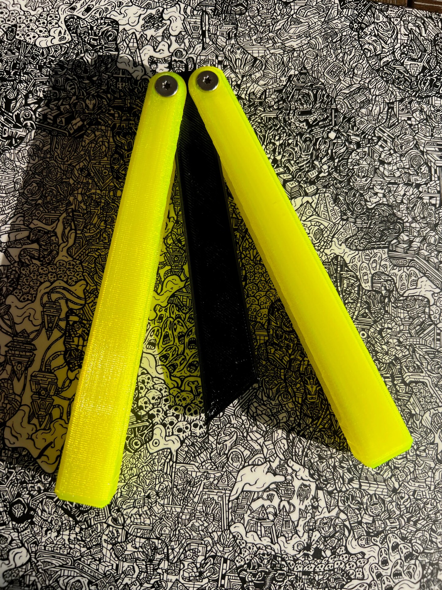 FlipTech v1.5 - Rubber balisong trainer