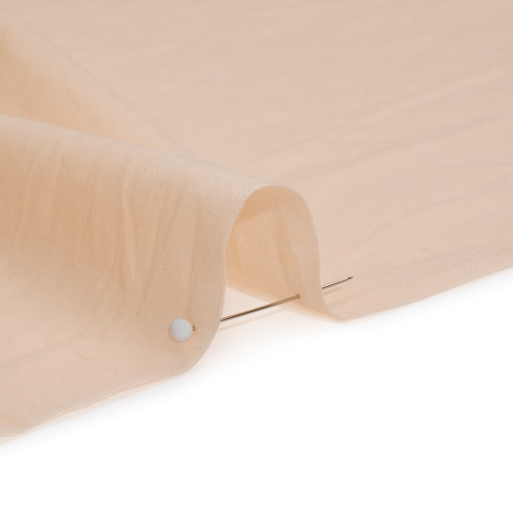 1 Yard Peach Blossom Cotton Voile Lightweight Sheer Breathable Solid Fabric