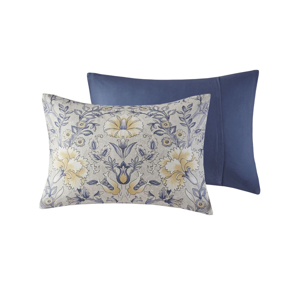 Harbor House King Blue And Yellow 6 Piece Cotton Comforter Set