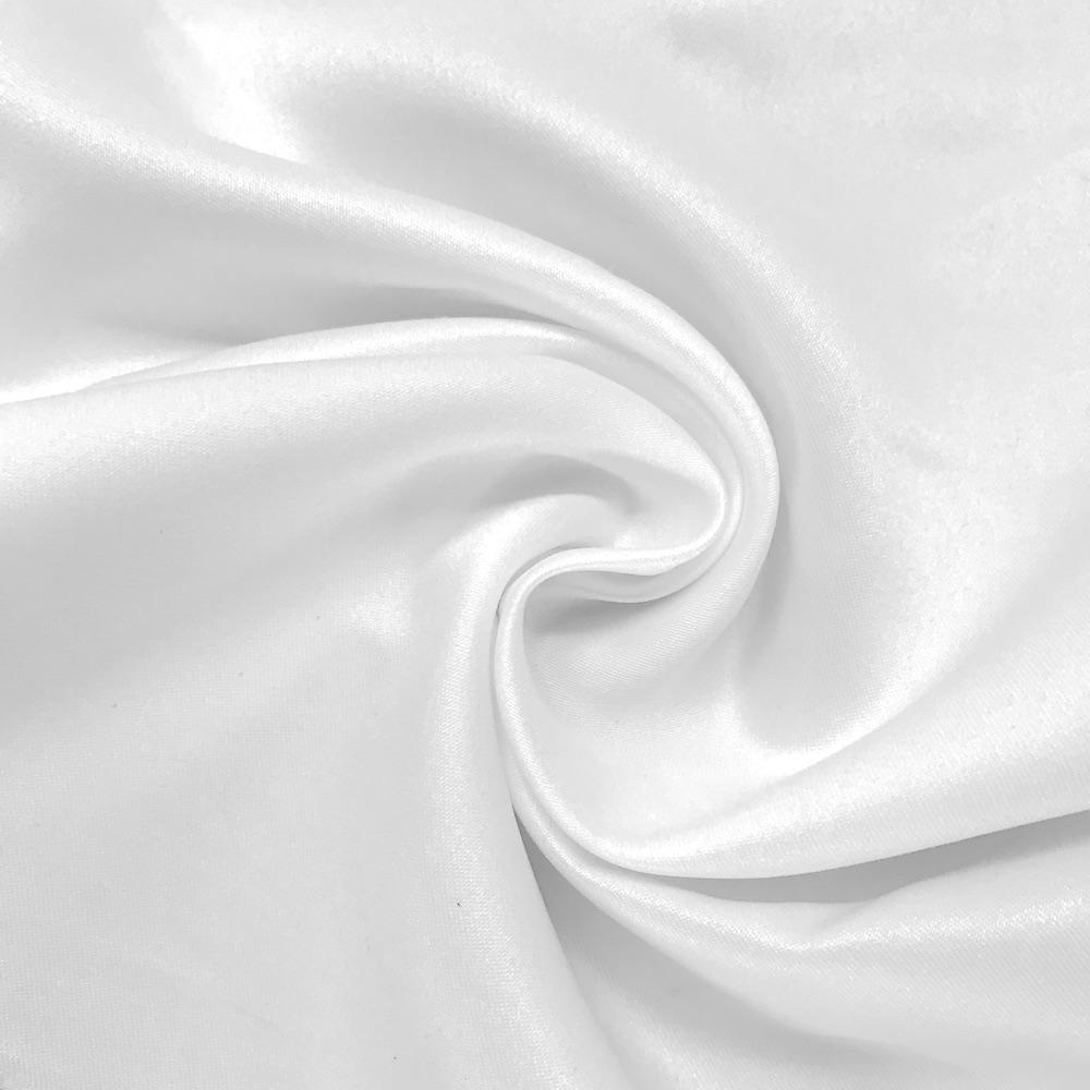 1 Yard White Matte Peau de Soie Duchess Satin Fabric, 58/60" Wide 100% Polyester Ideal for Bridesmaid Dresses & Special Occasions