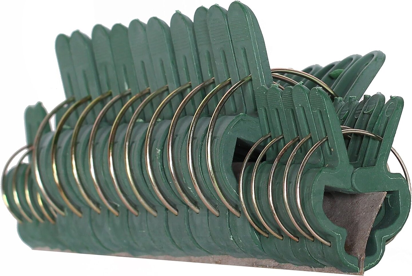 Ram-Pro Green Gentle Gardening Plant & Flower Lever Loop Gripper Clips, Tool for Supporting or Straightening Plant Stems, Stalks, and Vines