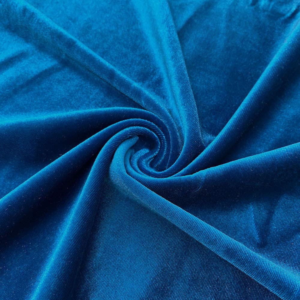 1 Yard Stretch Velvet Fabric for Costumes Dancewear Apparel Upholstery and Crafts 58/60 Inch Width