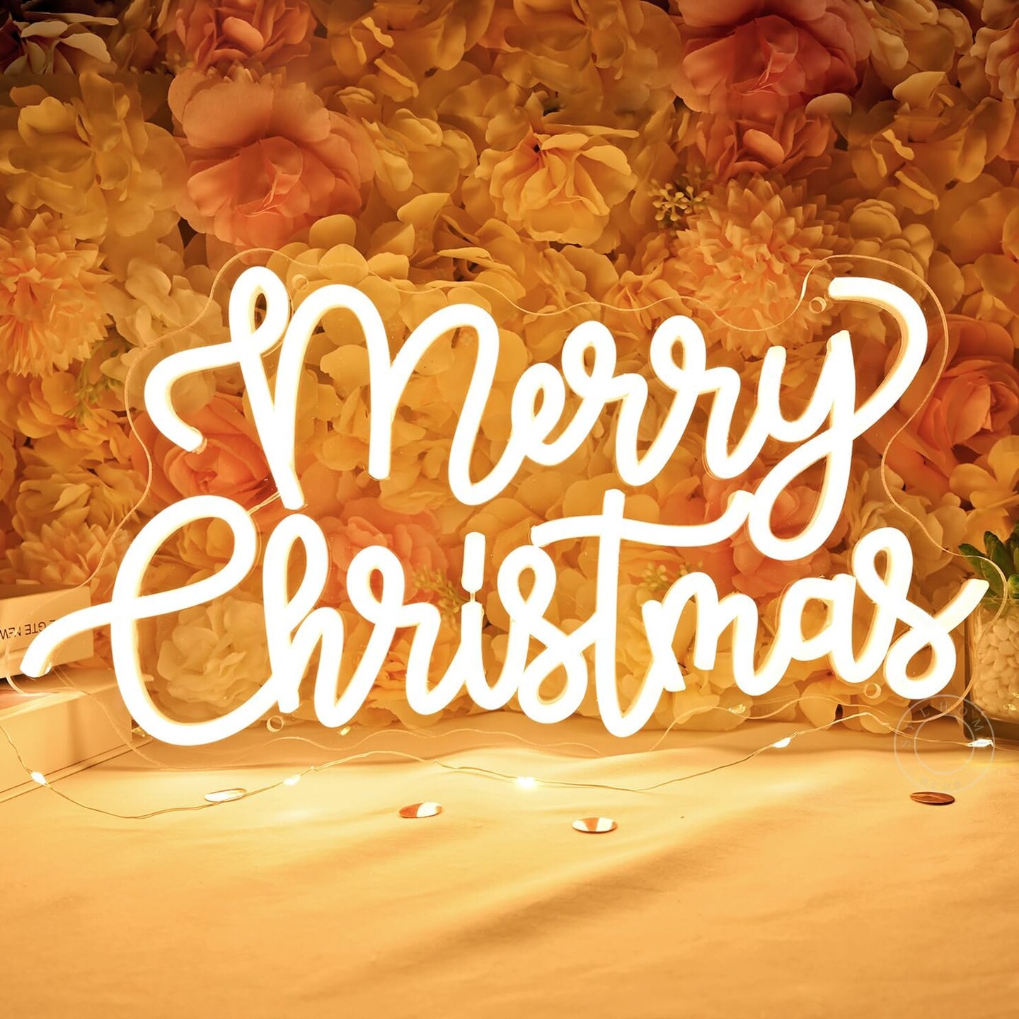 Merry Christmas LED Neon Light Sign Tree Bedroom Living Room Desk Window Wall Decor Sign Shop Bar Office Christmas Party Gifts 5V USB Night Light Indoors 15.75&#x22;X8.3&#x22;