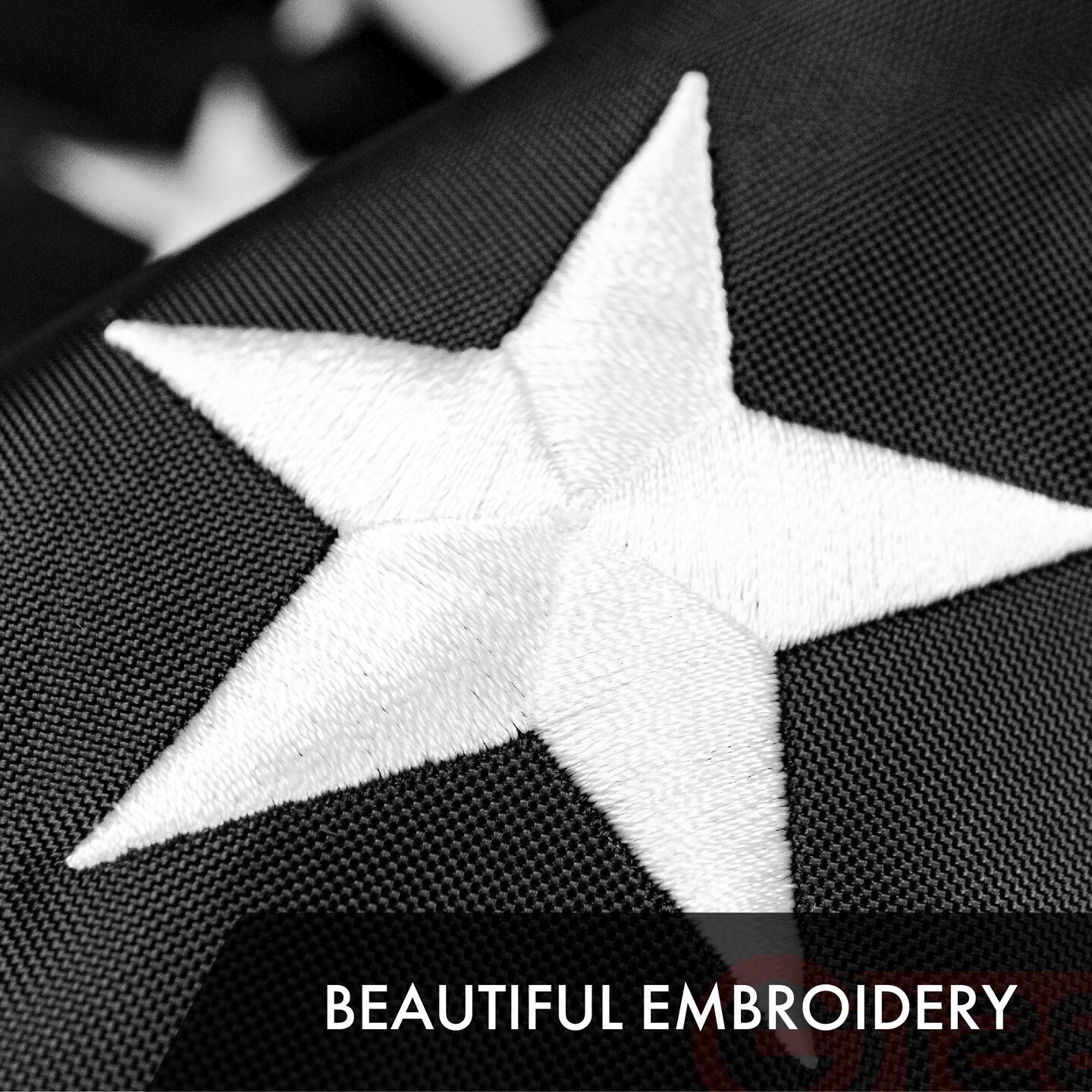 G128 3 Pack: Thin Blue Line Flag | 1x1.5 Ft | ToughWeave Series Embroidered 300D Polyester | Duty and Honor Flag, Embroidered Design, Indoor/Outdoor, Brass Grommets