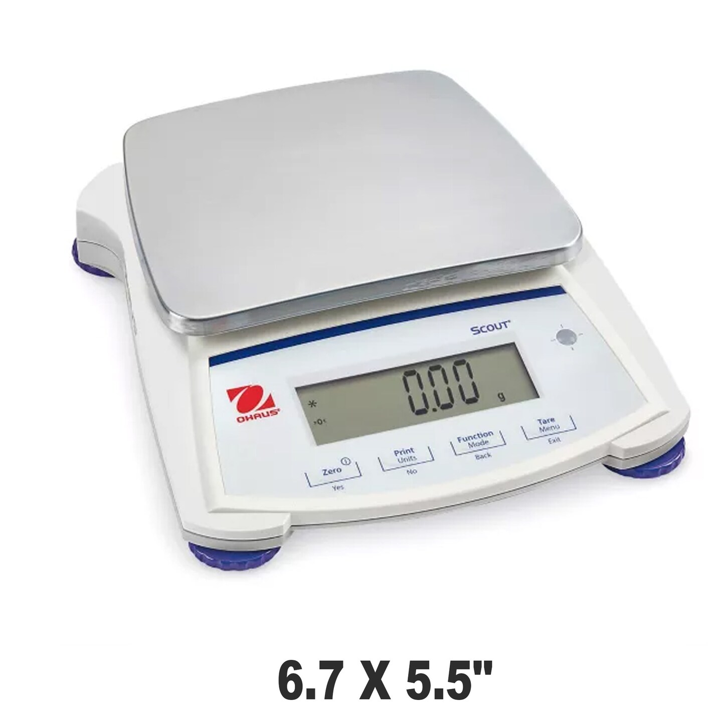 Jewelry Scale 6.7" x 5.5" Precision 1,500 g Capacity with 0.01 g Accuracy