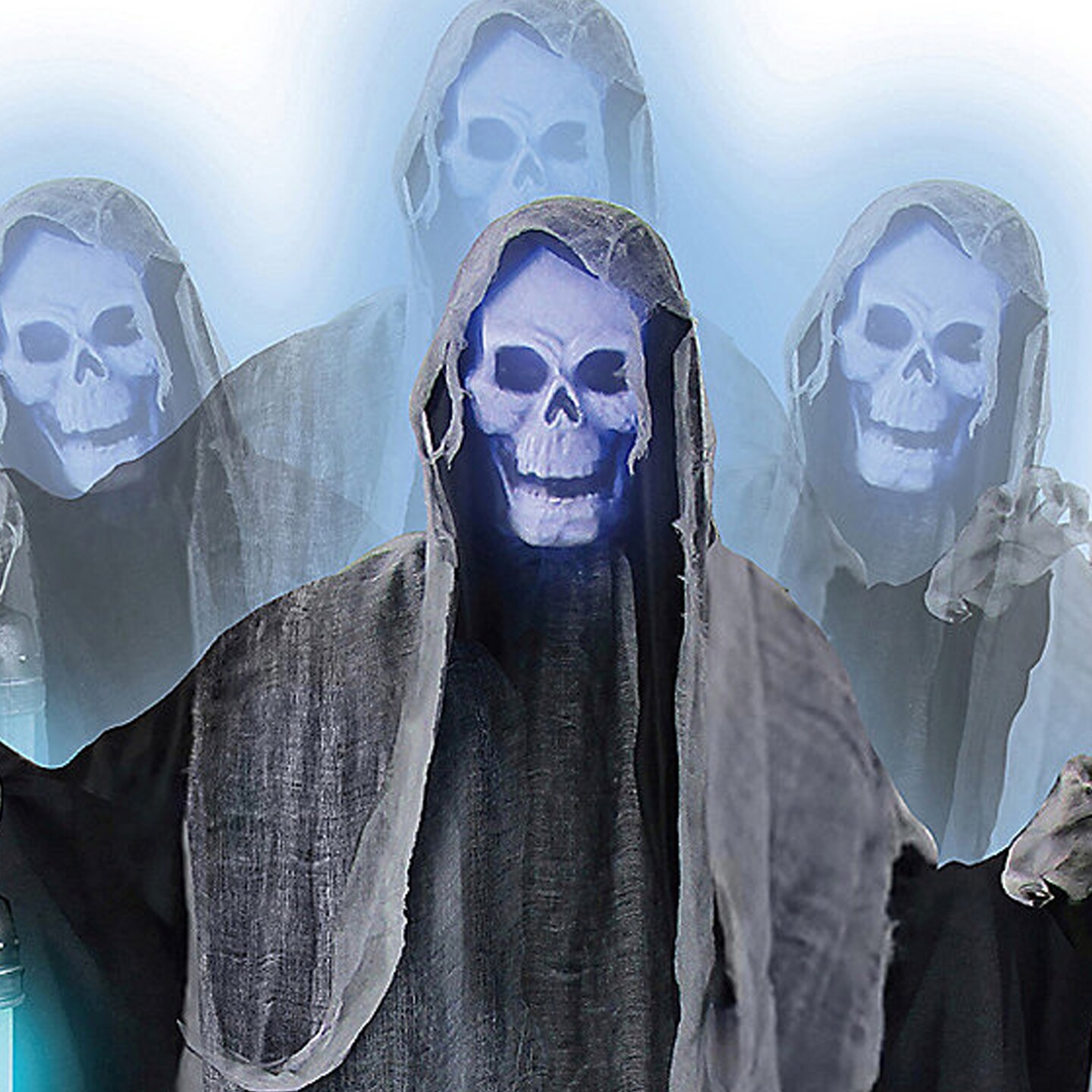 Animated Rising Ghost Reaper Halloween Decoration 69 Inc