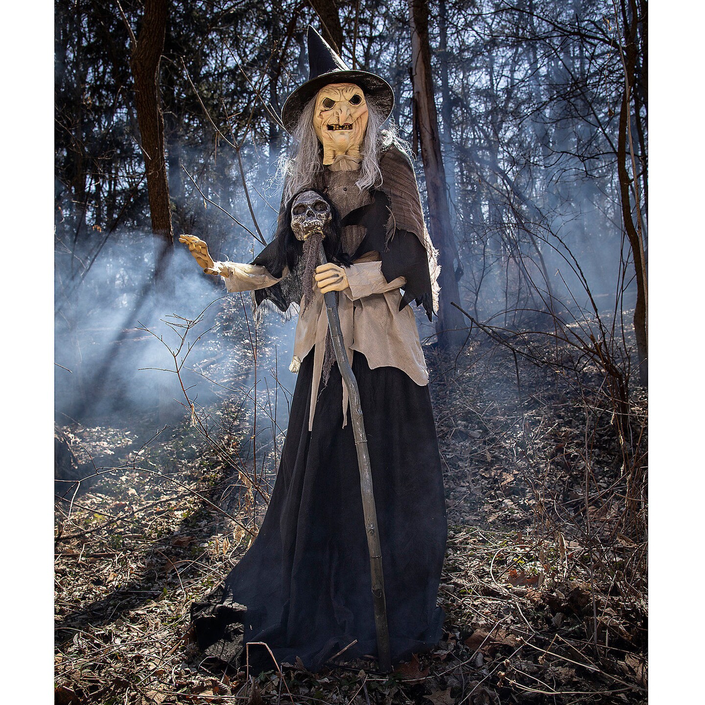 Lunging Witch with DigitEye Animated Prop 6 inches