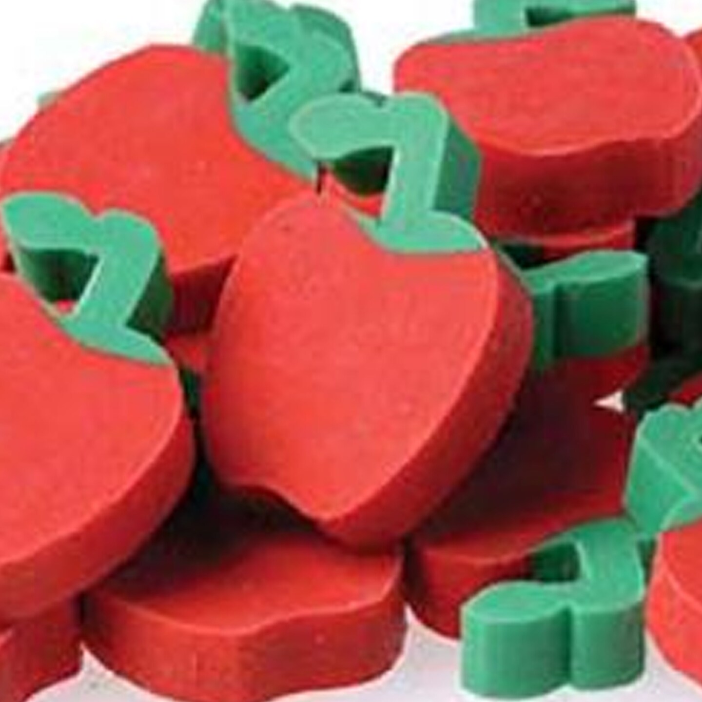 Mini Apple Erasers Include 144 Units