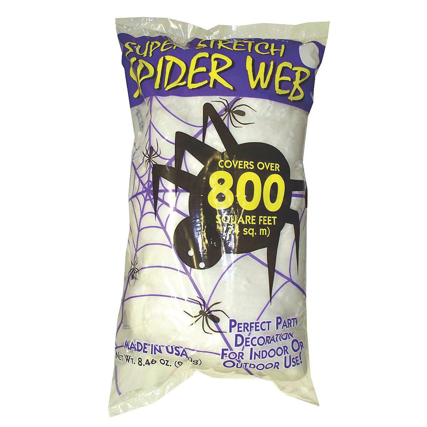 Stretchable Spider Web Halloween Decoration