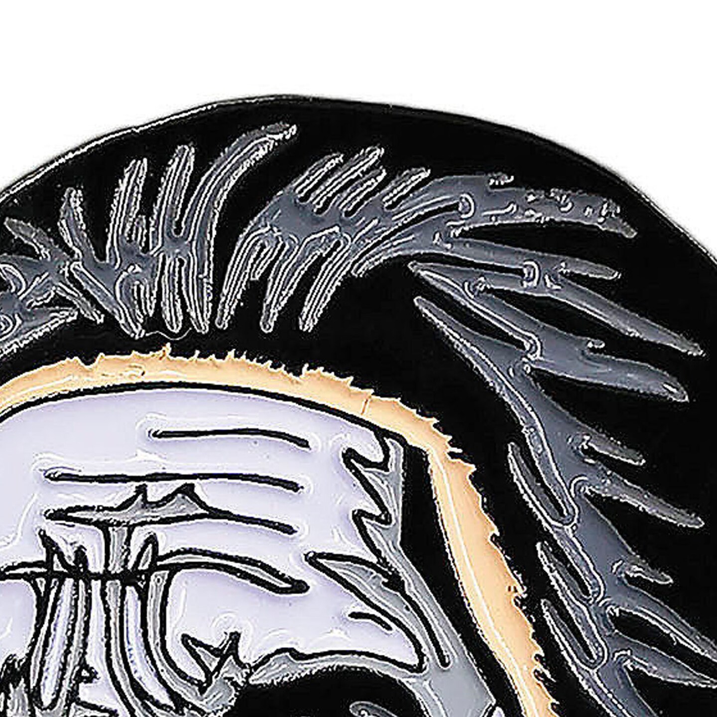 2&#x22; Ghost Papa Emeritus III Character Face Full Color Enamel Pin