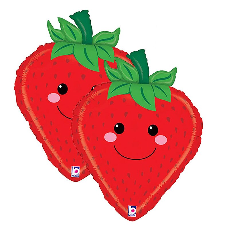 Betallic&#xAE; 26 Inch Produce Pals Strawberry Balloon