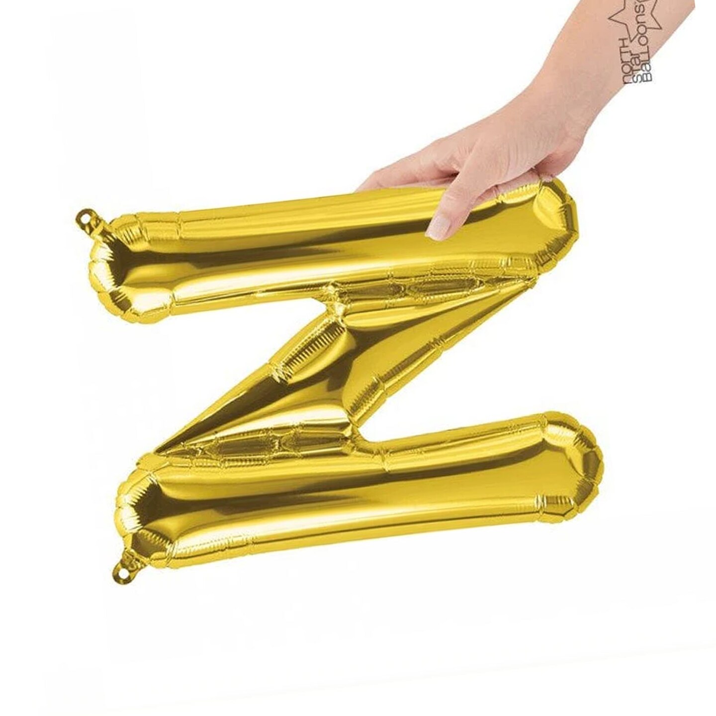 NorthStar Balloons&#xAE; 16&#x22; Gold Letter N Balloon Air Fill Only