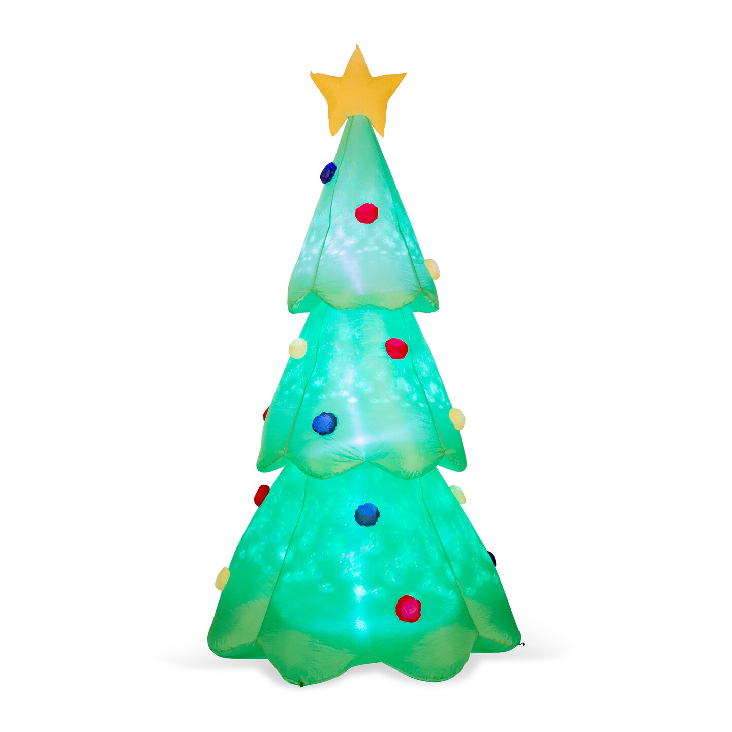 9FT Lighted Inflatable Christmas Tree Decor