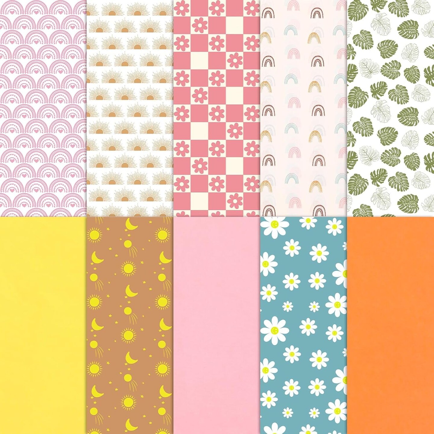 Flower Pattern Tissue Paper