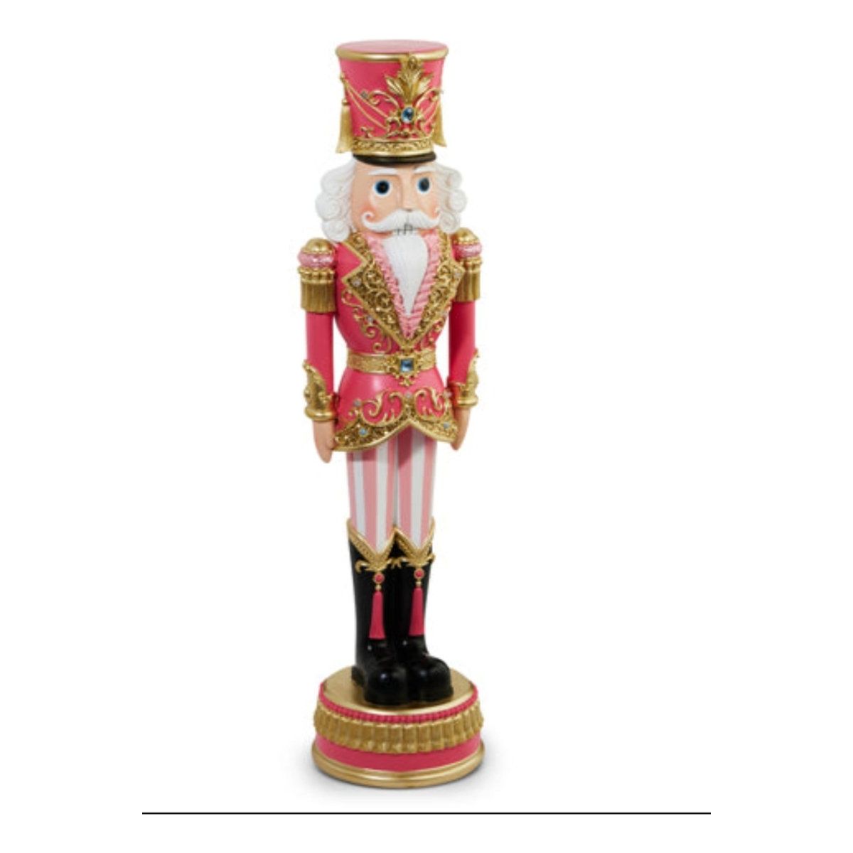 36&#x22; Lighted Pink Nutcracker