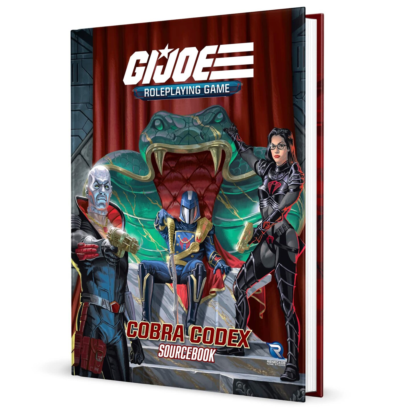 Renegade Games Studios: G.I. JOE Roleplaying Game Cobra Codex Sourcebook - Hardcover RPG Book