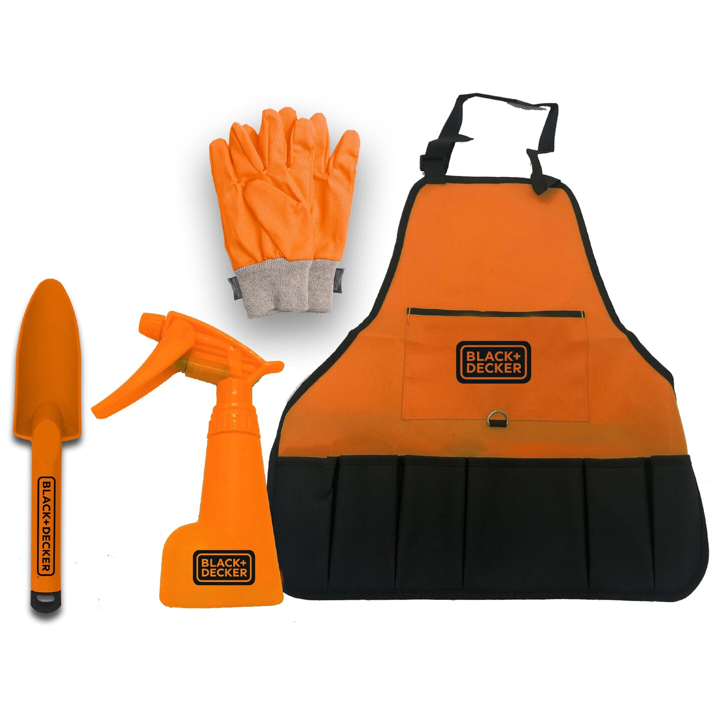 Black and Decker Kids Gardening Set – Pretend play set with costume and gardening accessories