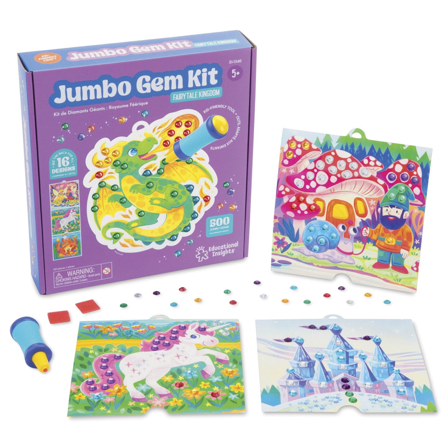 Educational Insights Jumbo Gem Kit