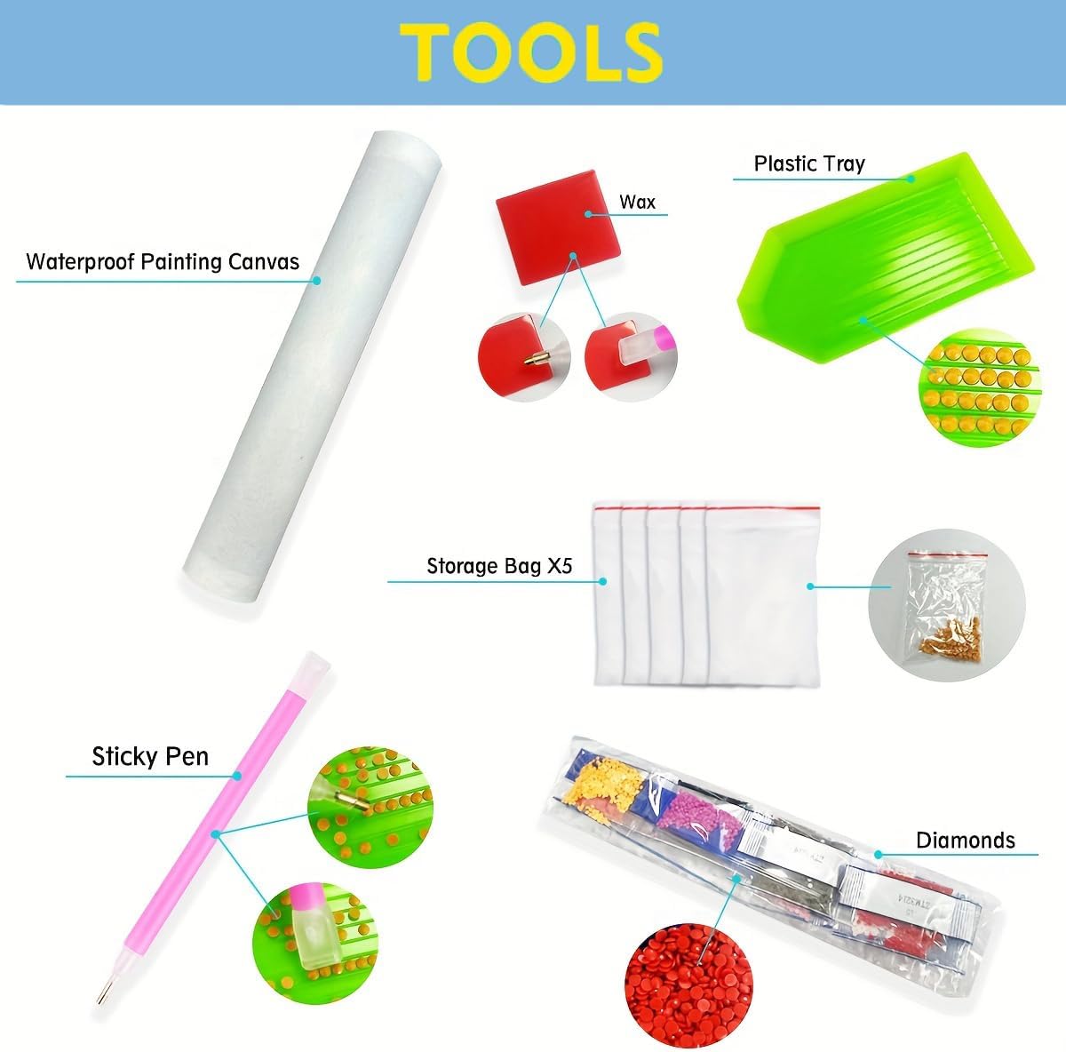 Beach Diamond Art Kits for Adults