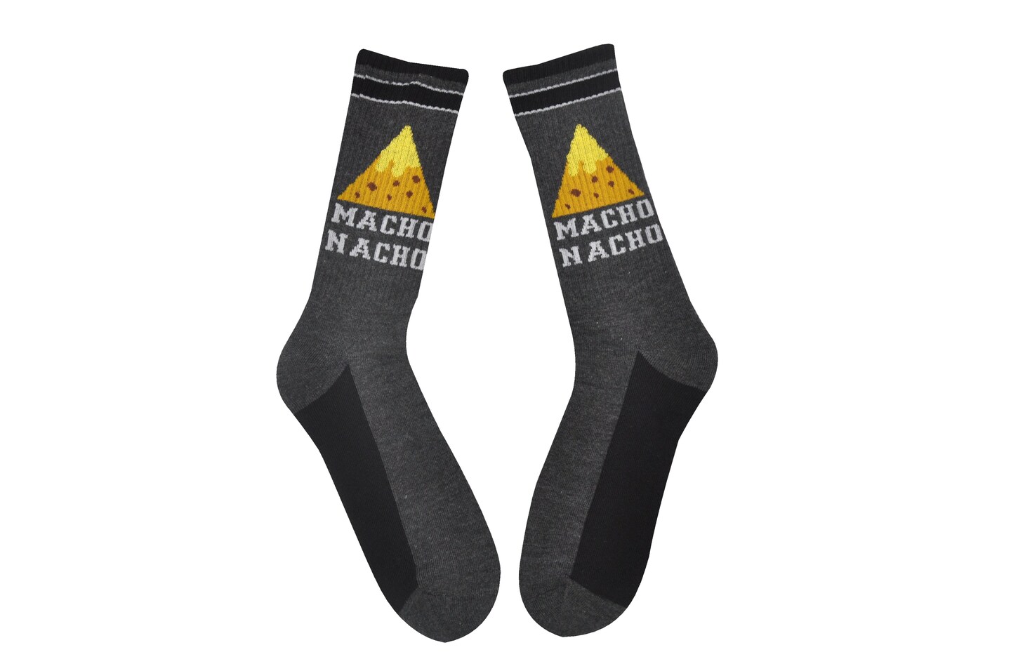 Sock House Co. Men&#x27;s Macho Nacho Athletic Crew Sock