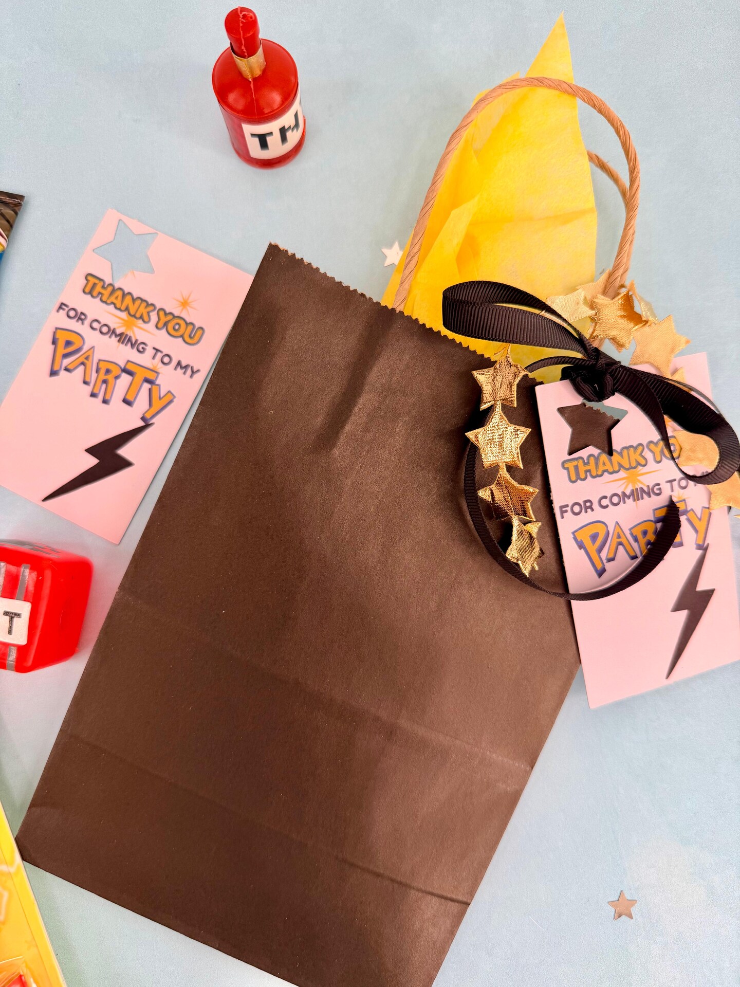 Pokémon Party Favor Bags – Pre-Filled Kids Goodie Bags with Toys, Cards and Thank You Tag
