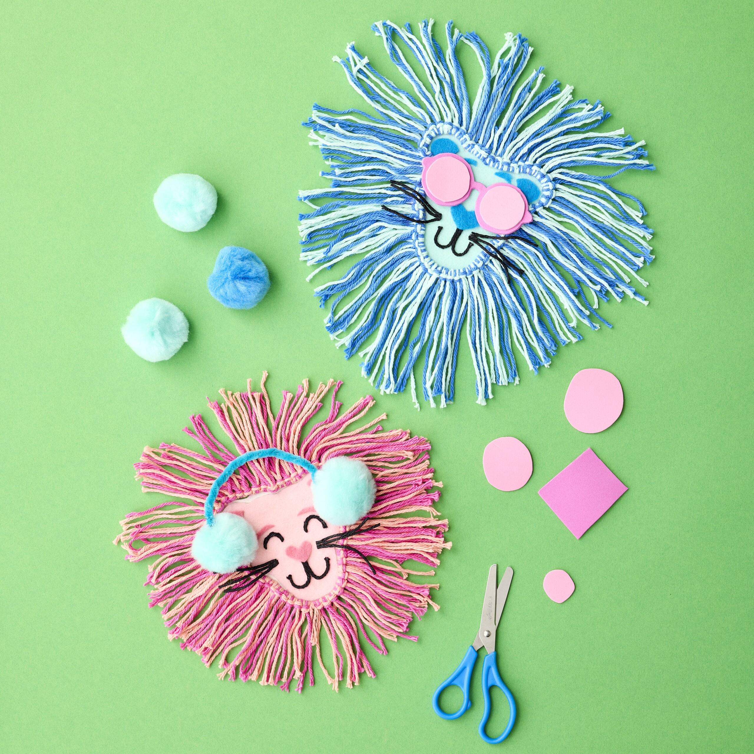 Kids Club: Camp Creatology: Yarn Safari Lion