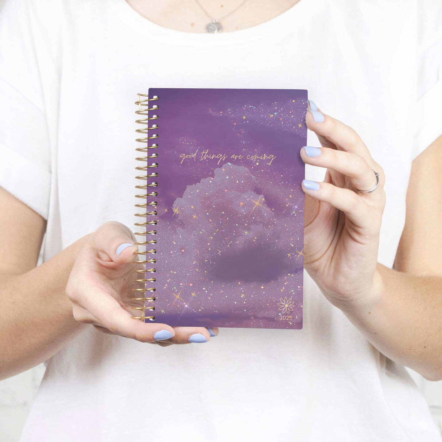 bloom daily planners 2025 Soft Cover Planner, 4&#x22; x 6&#x22;, Good Things Are Coming