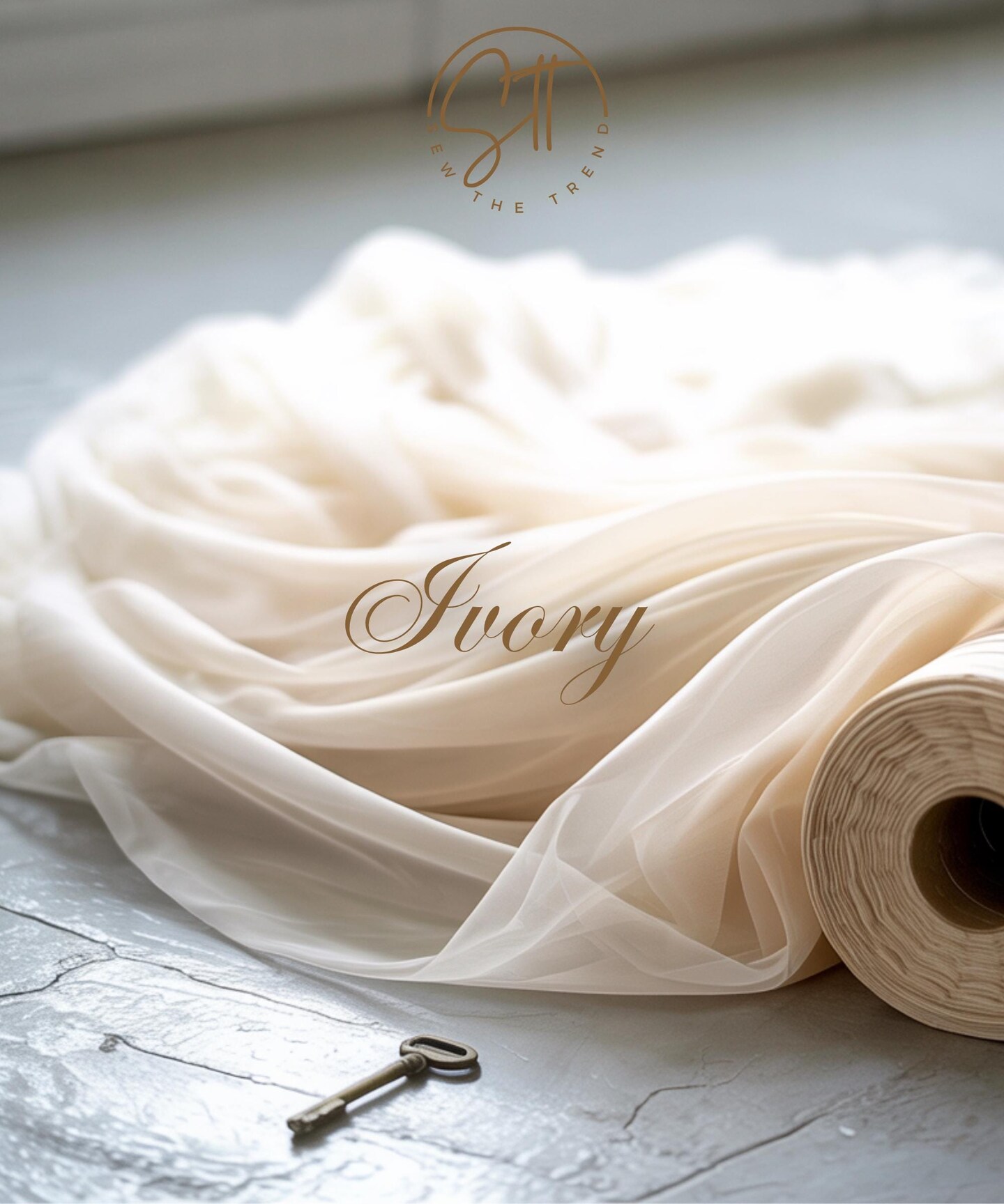 Crystal Organza Fabric by the Yard, 60" Wide Sheer Lightweight Organza for Wedding Dresses, Event Decor, Curtains & Sewing