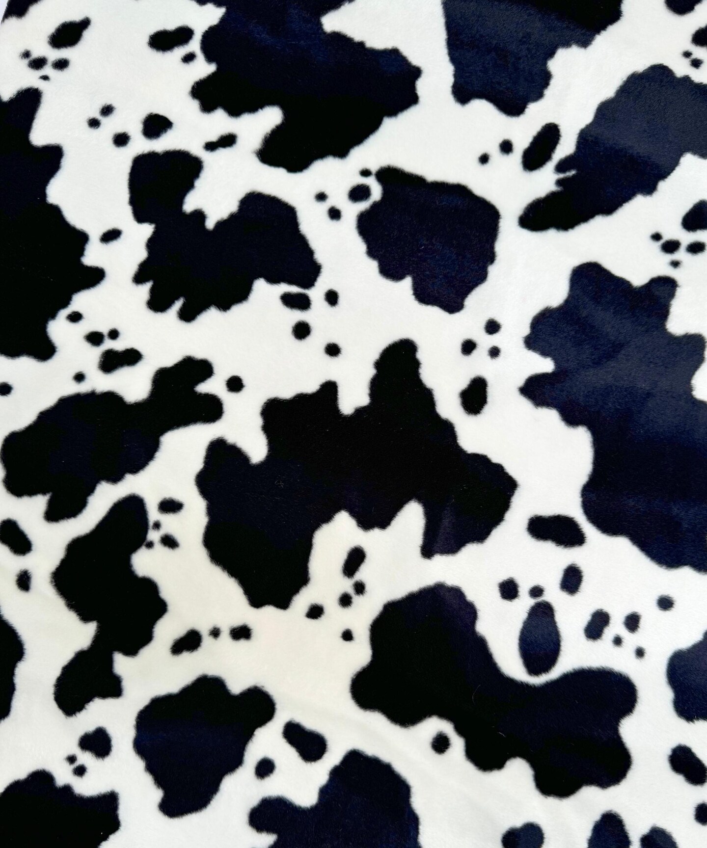 Animal Print Velboa Fabric by the Yard, 60" Wide Low-Pile Faux Fur Plush Fabric