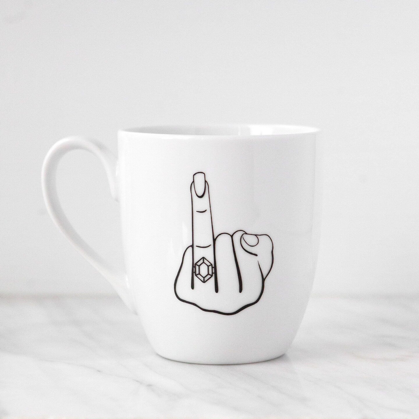 Ring Finger Engagement Mug, Morning Coffee Mug, Love Mug, Engaged AF,  Engagement Gift, Gift for Her, Calligraphy Unique Coffee Mugs, Fiance |  MakerPlace by Michaels, image size:1080x1080