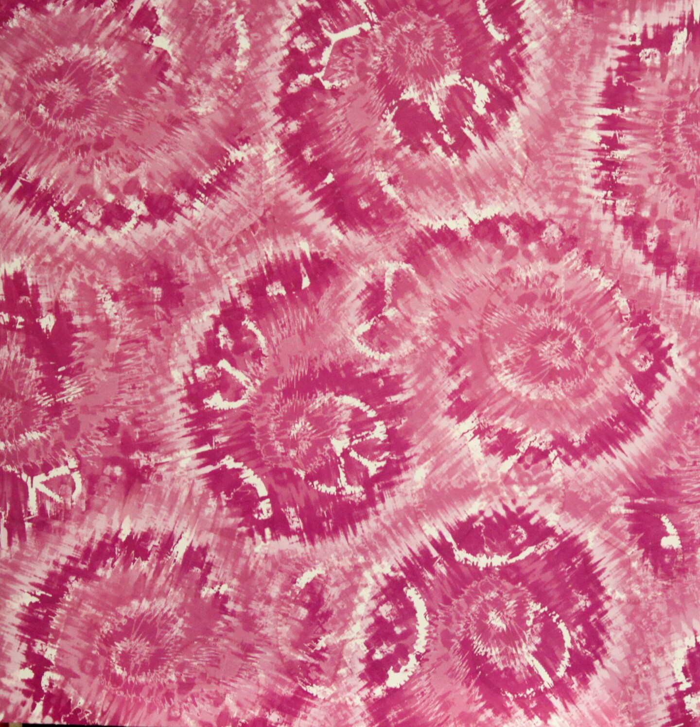 DCWV Tie Dyed-Raspberry Pink Peace Signs 12 x 12 Specialty Cardstock Paper