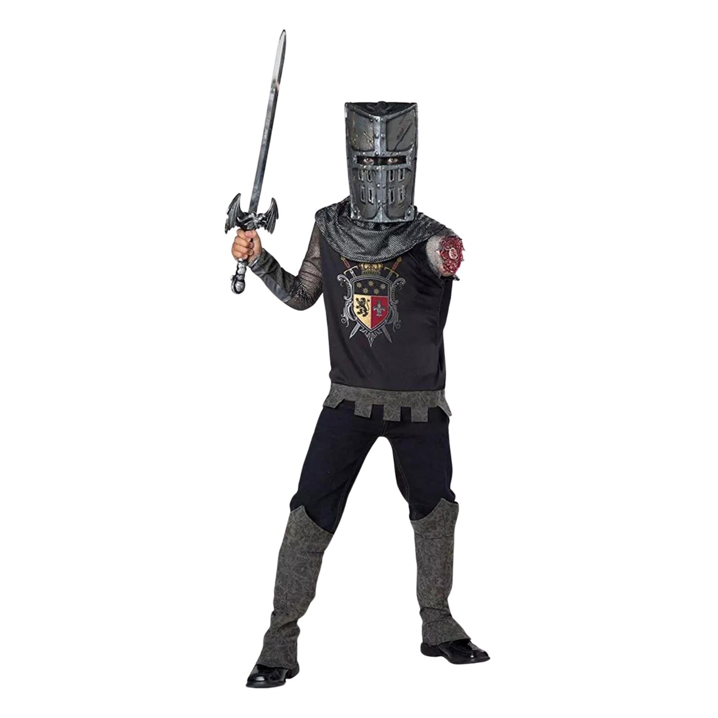 Black Knight Zombie Child Costume
