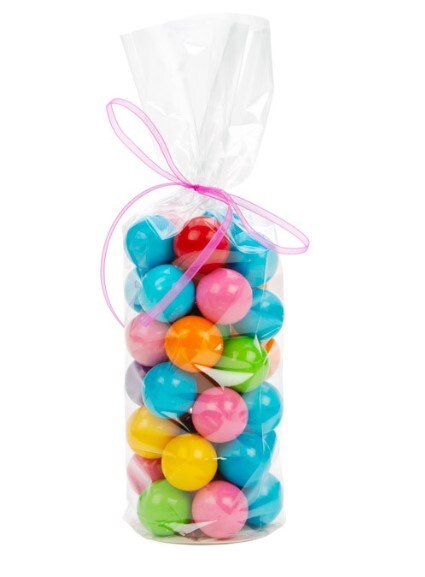 Heat Sealable Round Bottom Bags w/Paper Base 2 3/4" x 10" 50 pack RPBG2