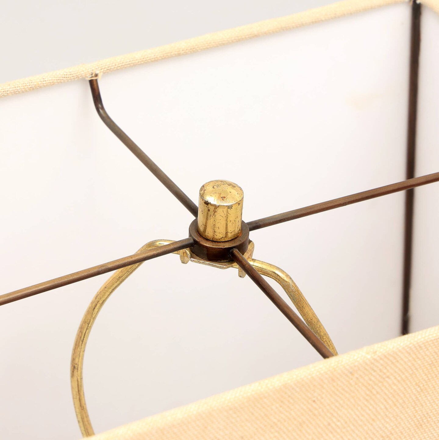 Handmade Artisanal Table Lamp with Wooden Base -15&#x22; X 10&#x22; X 21&#x22;