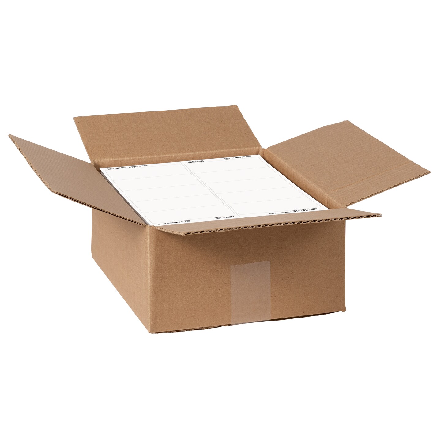 Avery Printable Shipping Labels with Sure Feed, 2" x 4" Customizable Stickers, White, 5,000 Blank Mailing Labels for Laser Printers (95910)