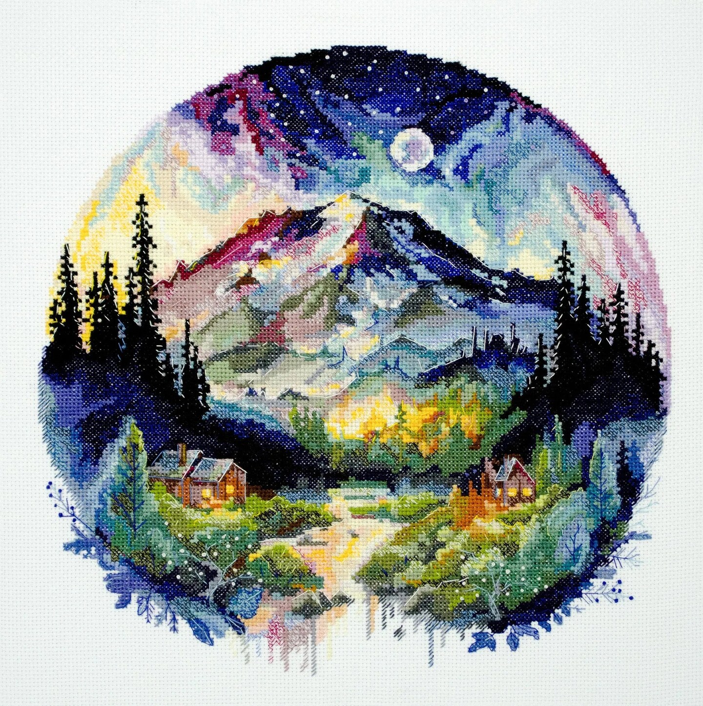 Cross-stitch kit On top of the world
