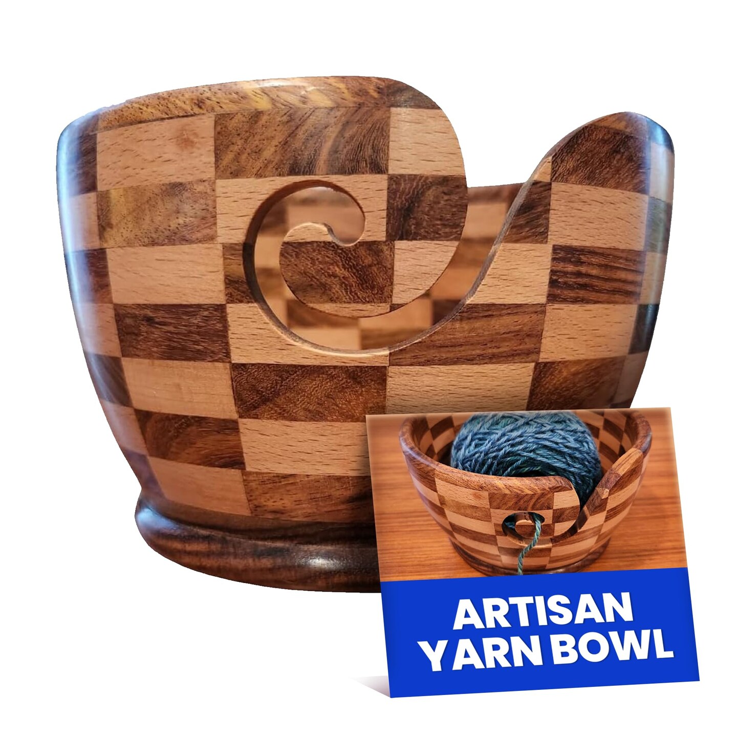 My Two Ladies | Artisan Yarn Bowl