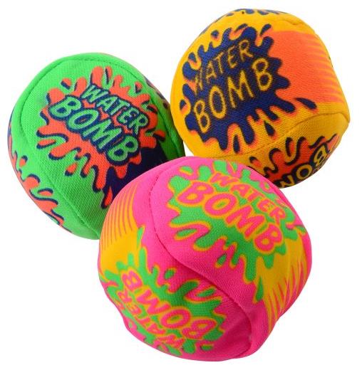 Water Ball Bomb Weight Fabric Covered Foam Water Toy