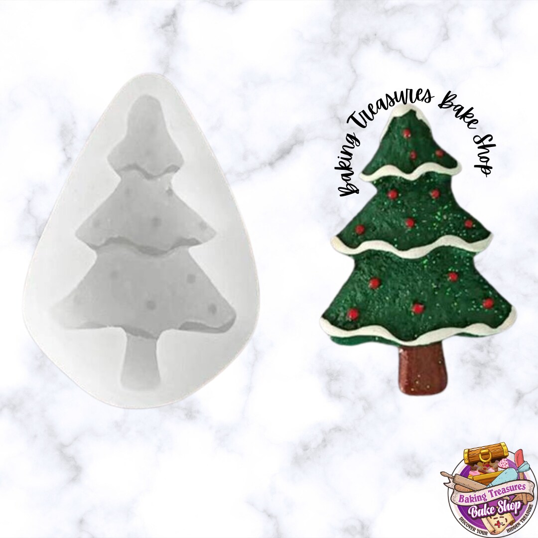 Christmas Tree Cartoon Silicone Mold