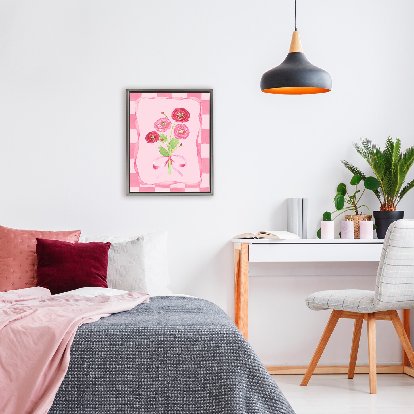 Stupell Industries Pretty And Sweet Ranunculus Floating Frame, design by Nina Jacobs